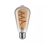 PAULMANN LED Vint ST64 300lm 5W 2500K złoty dim E27 230V
