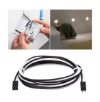 PAULMANN LumiTiles Cables Single Colour 1x130cm 12V Czarny tworzywo sztuczne