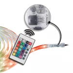 PAULMANN Taśma zewnętrzna SimpLED RGB zestaw kompletny 3m 8.5W 230/24V DC transparentny