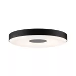 PAULMANN Plafoniera PURIC PANE LED 22W 400 mm 3-STEP DIM 2600lm / 400lm 2700K 230V czarny / szary / metal