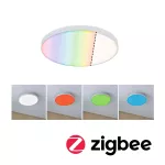 PAULMANN Plafoniera VELORA LED SM Zigbee RGBW 16.5W 1600lm okragła 300mm 230V biały / metal