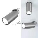 PAULMANN Lampa wpuszczana TURNAL COIN 3step-dim 6W 470lm 2700K 230V chrom sat