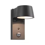 PAULMANN Oprawa elewacyjna CAPEA LED 6W 450lm 2200-3000K czujnik ruchu+zmierzchu IP44 230V antracyt aluminium