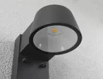 PAULMANN Oprawa elewacyjna CAPEA LED 6W 450lm 2200-3000K czujnik ruchu+zmierzchu IP44 230V antracyt aluminium