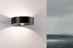 PAULMANN Oprawa elewacyjna RENGA LED 5W 270lm 3000K IP44 odporna na wodę morską 230V antracyt aluminium