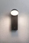 PAULMANN Oprawa elewacyjna PUKA LED 8.5W 460lm 3000K IP44 czujnik ruchu+zmierzchu odporna na wodę morską 230V antracyt aluminium