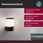 PAULMANN Oprawa elewacyjna BAKO E14 max 20W IP 44 odporna na wodę morską 230V antracyt aluminium