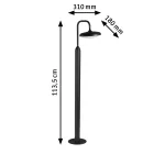 PAULMANN Oprawa ogrodowa NOSTRO LED 10W 1135 mm 900lm 3000K IP44 230V antracyt aluminium
