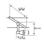 PAULMANN URail Spot Zeus 1x33W 39st. chrom matt 230V metal/Plastic 3000K triac dimmable