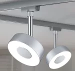 PAULMANN Reflektor na szynoprzewód URail CIRCLE LED DIM 5W 160lm 4000K 230V chrom matowy/ metal