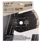 Tarcza diamentowa EXPERT fi 230 x 22,2 mm, wysokość segemntu - 17 mm