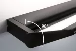 PAULMANN Oprawa ścienna RANVA LED 13W + 2W 2700K 1400lm DIM 230V czarny matowy