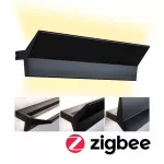 PAULMANN Oprawa ścienna STINE LED SH Zigbee 13W+4W 2700-6500K 1400lm DIM 230V czarny matowy