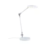 PAULMANN Lampka biurkowa NUMIS QI LED 11W 2700K-6500K 1000lm DIM + ładowanie indukcyjne 230V biały / aluminium