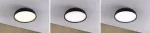 PAULMANN Lampa sufitowa OKA LED 24W 950lm 3000/4000/6500K IP44 230V czarny matowy / tworzywo sztuczne