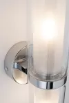 PAULMANN Lampa ścienna LUENA E14 max. 2x20W IP44 230V szkło chrom / metal
