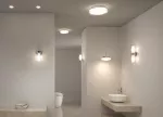 PAULMANN Lampa ścienna LUENA E14 max. 2x20W IP44 230V szkło chrom / metal