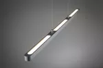 PAULMANN Lampa wisząca LENTO LED DIM SH Zigbee 3x15.5W 3x2100lm 230V chrom mat / aluminium