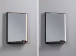 PAULMANN Lustro łazienkowe ścienne MIRO LED 11W DIM 180lm 2700/4000/6500K 620X450mm IP44 230V czarny matowy