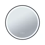 PAULMANN Lustro podświetlane MIRRA LED IP44 Biały Switch 750lm 230V 11,5W Możliwość ściemniania Czarny/lustro