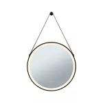 PAULMANN Lustro podświetlane LED Mirra IP44 Biały Switch 750lm 230V 11,5W Możliwość ściemniania Czarny/lustro