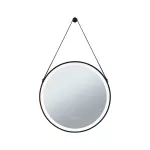 PAULMANN Lustro podświetlane LED Mirra IP44 Biały Switch 750lm 230V 11,5W Możliwość ściemniania Czarny/lustro