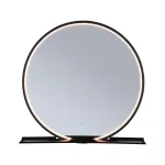 PAULMANN Lustro łazienkowe z półką MIRO LED 10.5W DIM 160lm 2700/4000/6500K 500mm IP44 230V czarny