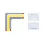 PAULMANN MaxLed 500 Strip Edge Full-Line COB Narożnik 90st. 6500K 0,3W 24V srebr twszt