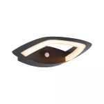 PAULMANN Oprawa elewacyjna AKENA LED PIR 11W 800lm 2200K IP44 230V antracyt aluminium