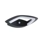PAULMANN Oprawa elewacyjna AKENA LED PIR 11W 800lm 2200K IP44 230V antracyt aluminium