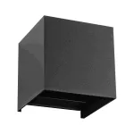 PAULMANN Oprawa elewacyjna CYBO LED SH Zigbee 2x2.5W 2700K 2x155lm IP44 100x100mm 230V antracyt / aluminium