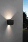 PAULMANN Oprawa elewacyjna CYBO LED SH Zigbee 2x2.5W 2700K 2x155lm IP44 100x100mm 230V antracyt / aluminium