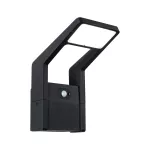 PAULMANN Oprawa elewacyjna JUNTEA LED PIR 11W 900lm 3000K IP44 230V antracyt / aluminium