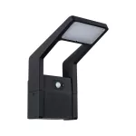 PAULMANN Oprawa elewacyjna JUNTEA LED PIR 11W 900lm 3000K IP44 230V antracyt / aluminium