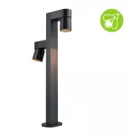 PAULMANN Oprawa ogrodowa KIMU LED 2X8W 2X750lm 2200K IP44 230V antracyt aluminium