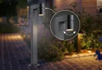 PAULMANN Oprawa ogrodowa KIMU LED 2X8W 2X750lm 3000K IP44 230V antracyt aluminium