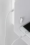 PAULMANN Oprawa ścienna DEVARA E27 max.1x40W USB C 230V biały mat /metal