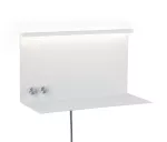PAULMANN Oprawa ścienna JARINA LED DIM USB-C 6W 540/200lm 3000K 230V bialy mat / metal