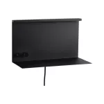 PAULMANN Oprawa ścienna JARINA LED DIM USB-C 6W 540/200lm 3000K 230V czarny mat / metal