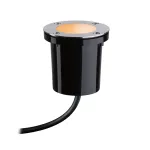 PAULMANN Oprawa dogruntowa Plug & Shine FLOOR SH Zigbee RGBW 4.6W IP65 RGBW 24V czaarny / metal