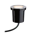 PAULMANN Oprawa dogruntowa Plug & Shine FLOOR SH Zigbee RGBW 4.6W IP65 RGBW 24V czaarny / metal