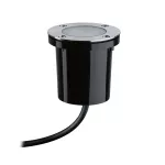 PAULMANN Oprawa dogruntowa Plug & Shine FLOOR SH Zigbee RGBW 4.6W IP65 RGBW 24V czaarny / metal