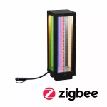 PAULMANN Oprawa ogrodowa Plug & Shine LATARNIA SH Zigbee 2W RGBW DIM IP44 24V antracyt / aluminium