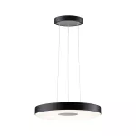 PAULMANN Lampa wisząca PURIC PANE LED SH Zigbee 11W DIM 400mm 230V czarny / szary / metal