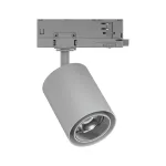 PAULMANN Reflektor na szynoprzewód ProRail3 KRATOS 9W 36st. 4000K 230V srebrny / metal