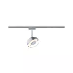 PAULMANN Reflektor na szynoprzewód URail CIRCLE LED 5W 210lm 3000/4000K 230V chrom matowy/ metal
