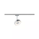 PAULMANN Reflektor na szynoprzewód URail CIRCLE LED 5W 210lm 3000/4000K 230V chrom matowy/ metal