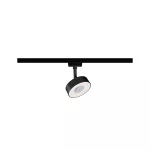 PAULMANN Reflektor na szynoprzewód URail CIRCLE LED 5W 210lm 3000/4000K 230V czarny matowy/ metal