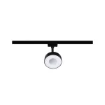 PAULMANN Reflektor na szynoprzewód URail CIRCLE LED DIM 5W 180lm 4000K 230V czarny matowy/ metal