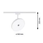 PAULMANN Reflektor na szynoprzewód URail HILDOR LED DIM 15W 850lm 4000K 230V biały matowy/ metal